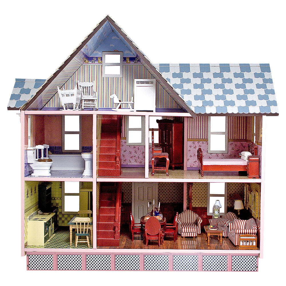 Melissa And Doug Victorian Dollhouse