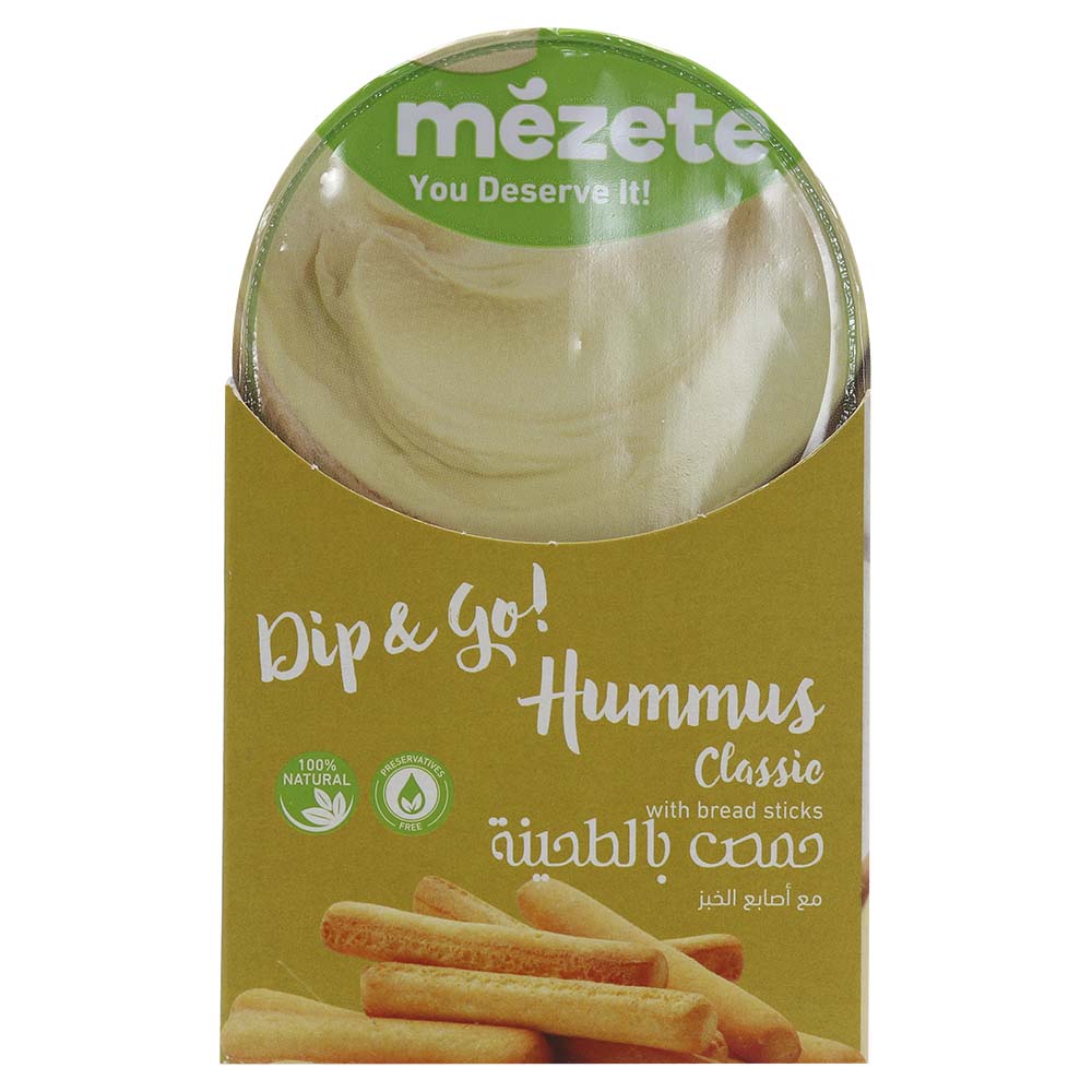 Mezete Dip & Go Classic Hummus 92g