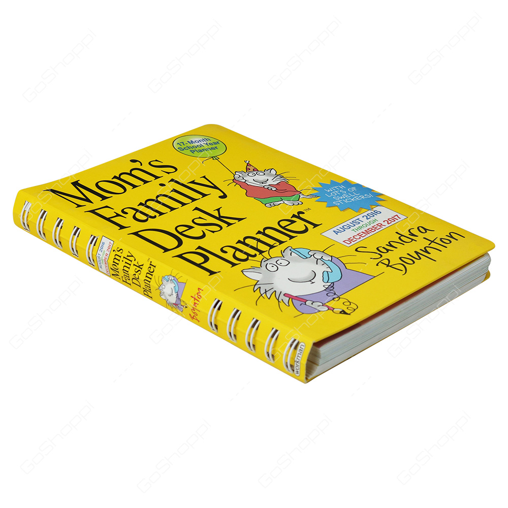Mom S Family Desk Planner 2017 By Sandra Boynton Buy Online