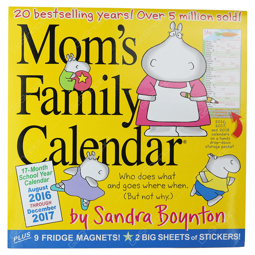 Mom's Family Wall Calendar By Sandra Boynton Buy Online