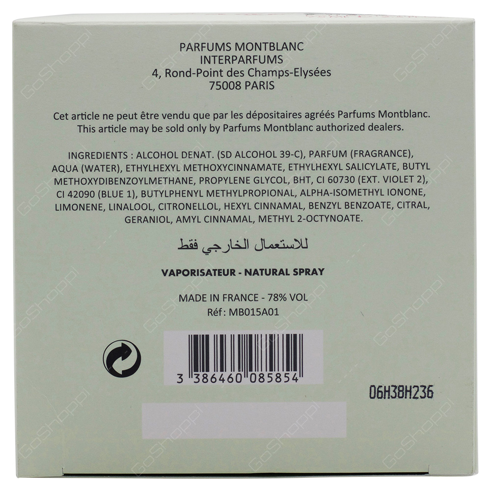 Mont Blanc Lady Emblem L