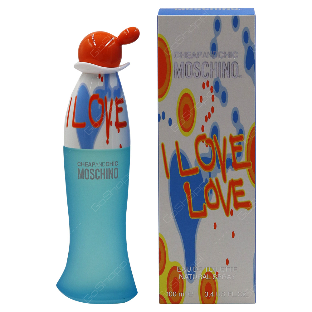 Moschino I Love Love For Women Eau De Toilette 100ml