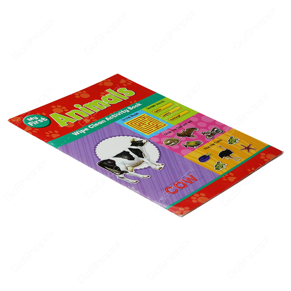 My First Animals - Wipe Clean Activity Book