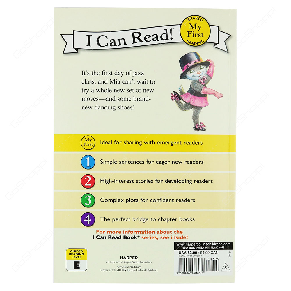 My First I Can Read! - Mia Jazzes It Up! By Robin Farley