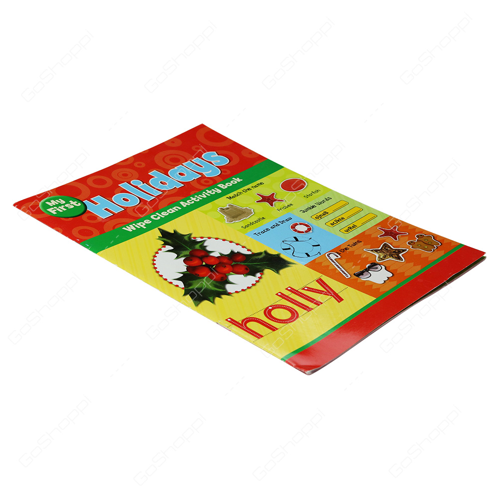 My first Holiday Wipe Clean Activity Book