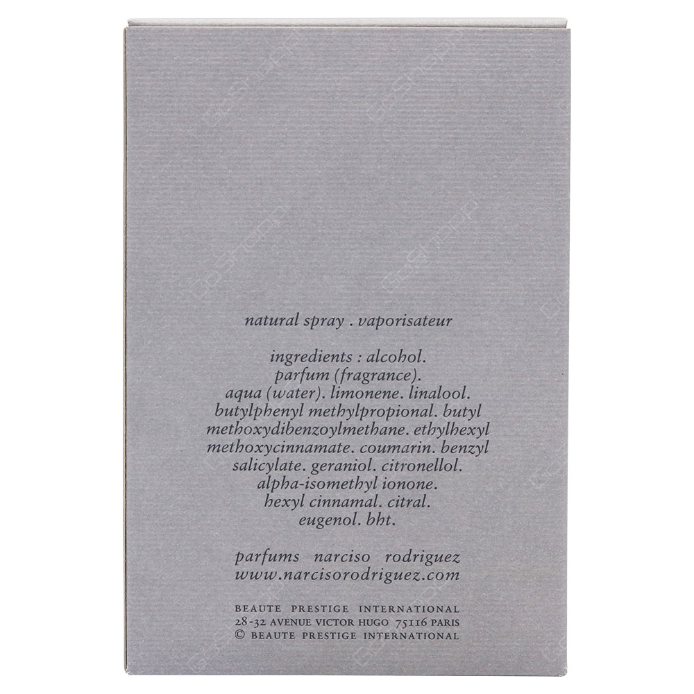 Narciso Rodriguez For Him Eau De Toilette 100ml