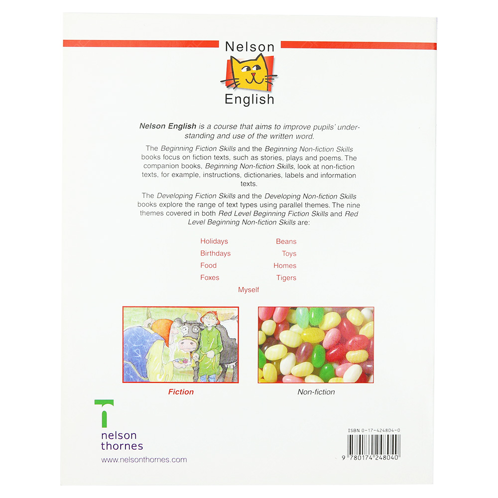 Nelson English - Beginning Fiction Skills Red Level