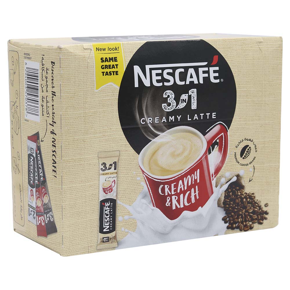 Nescafe 3 In 1 Creamy Latte 20X22.4g