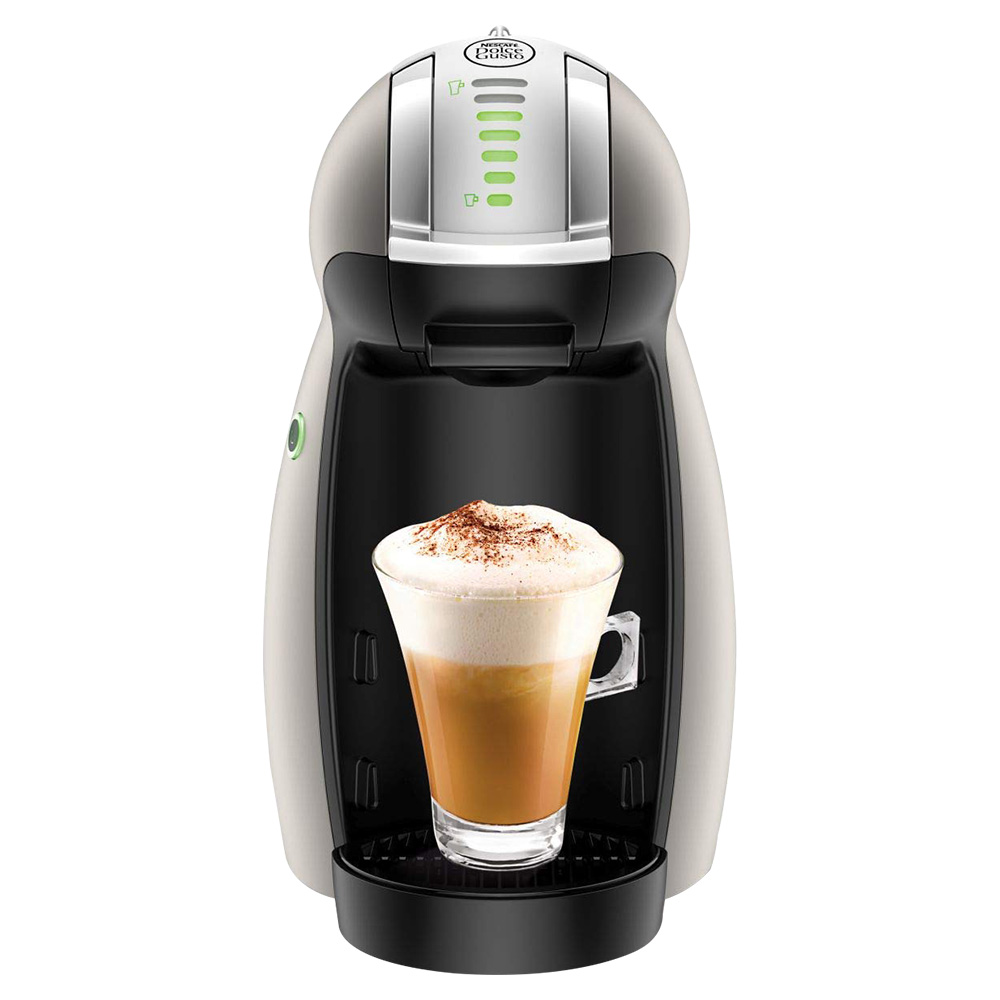 Nescafe Dolce Gusto Genio2 Coffee Machine 1500W - Titanium - Buy Online