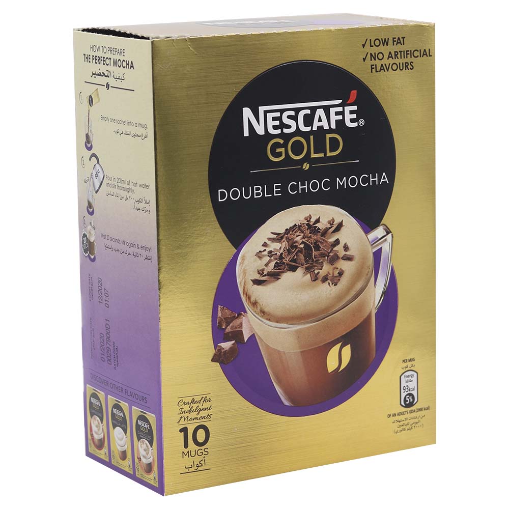 Nescafe Gold Double Choc Mocha 10X23g