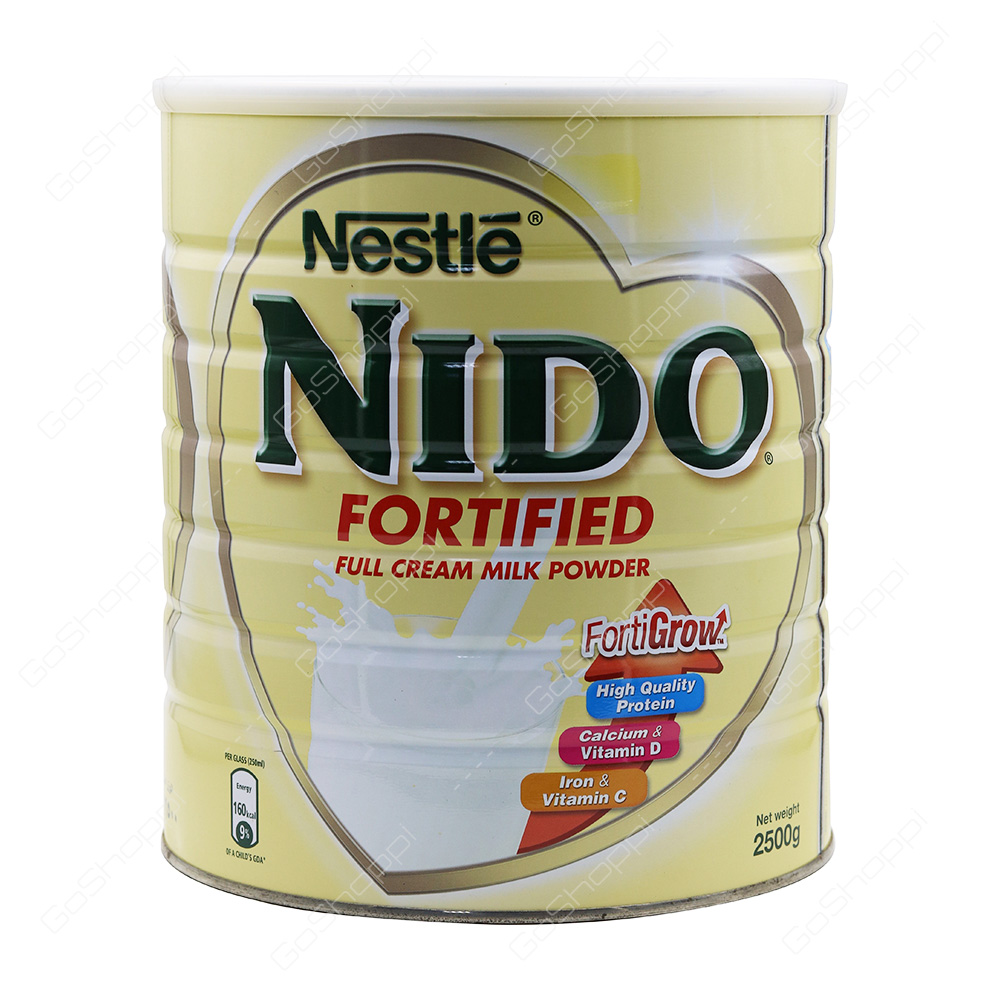 Nestle Nido Fortified Full Cream Milk Powder 2500 g