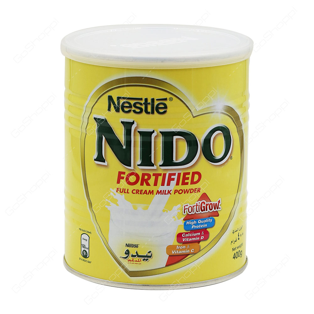 Nestle Nido Fortified Full Cream Milk Powder 400 g