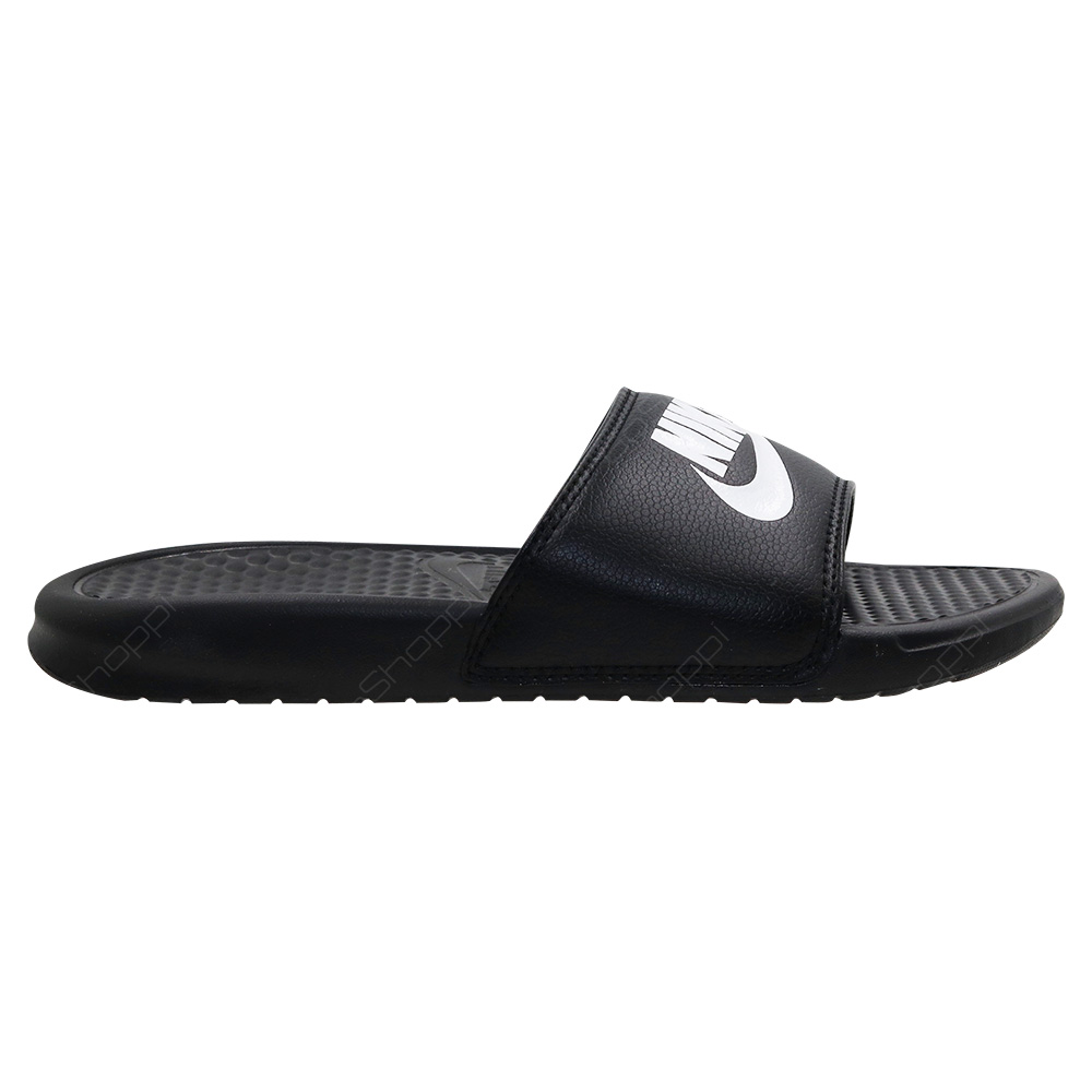 Nike Benassi JDI Slides For Men - Black - White - 343880-090 - Buy Online