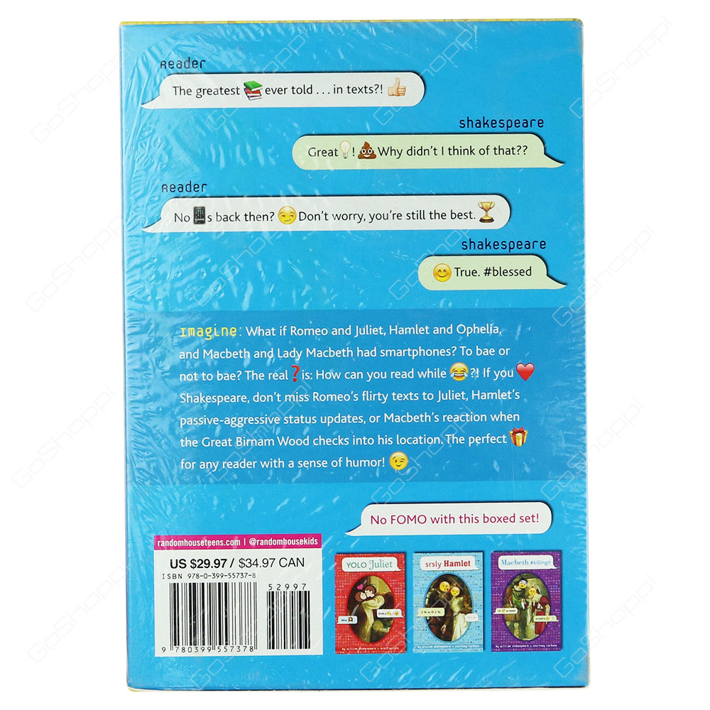 Omg Shakespeare! By William Shakespeare