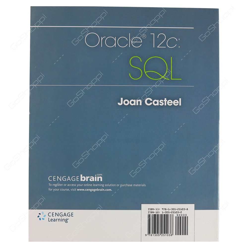 Oracle 12c SQL By Joan Casteel