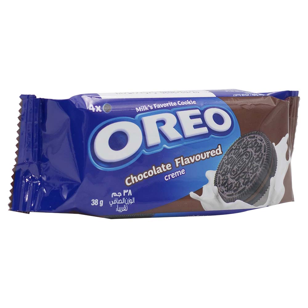 Oreo Chocolate Flavoured Creme Cookies 38g
