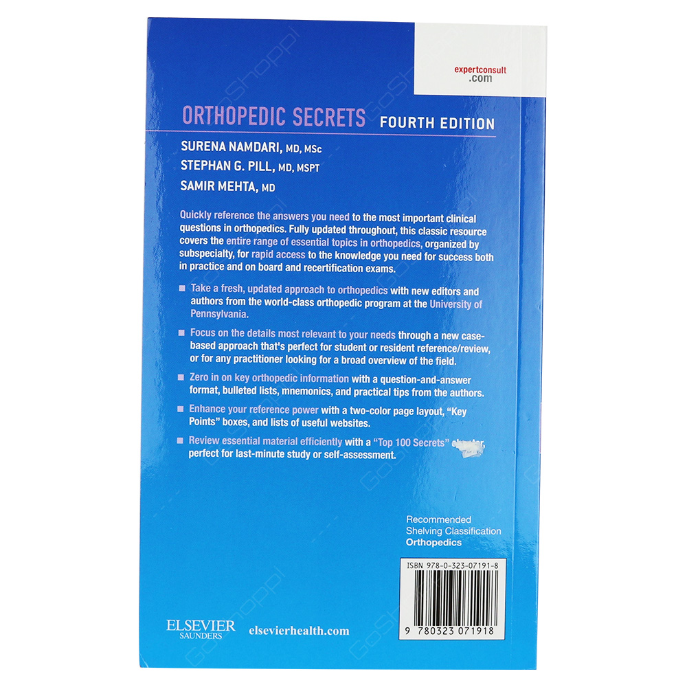 Orthopedic Secrets 4th Edition