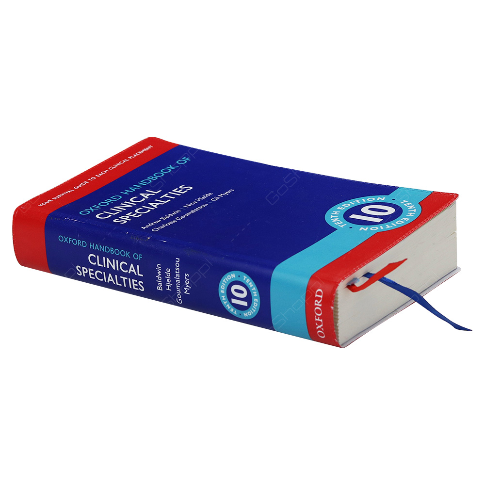 Oxford Handbook Of Clinical Specialties Tenth Edition - Buy Online
