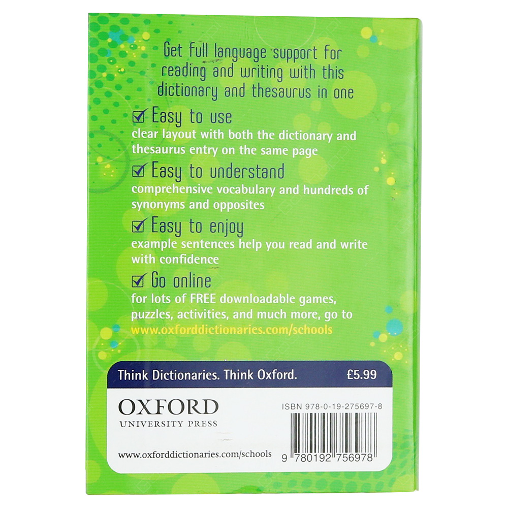 Oxford Mini School Dictionary And Thesaurus