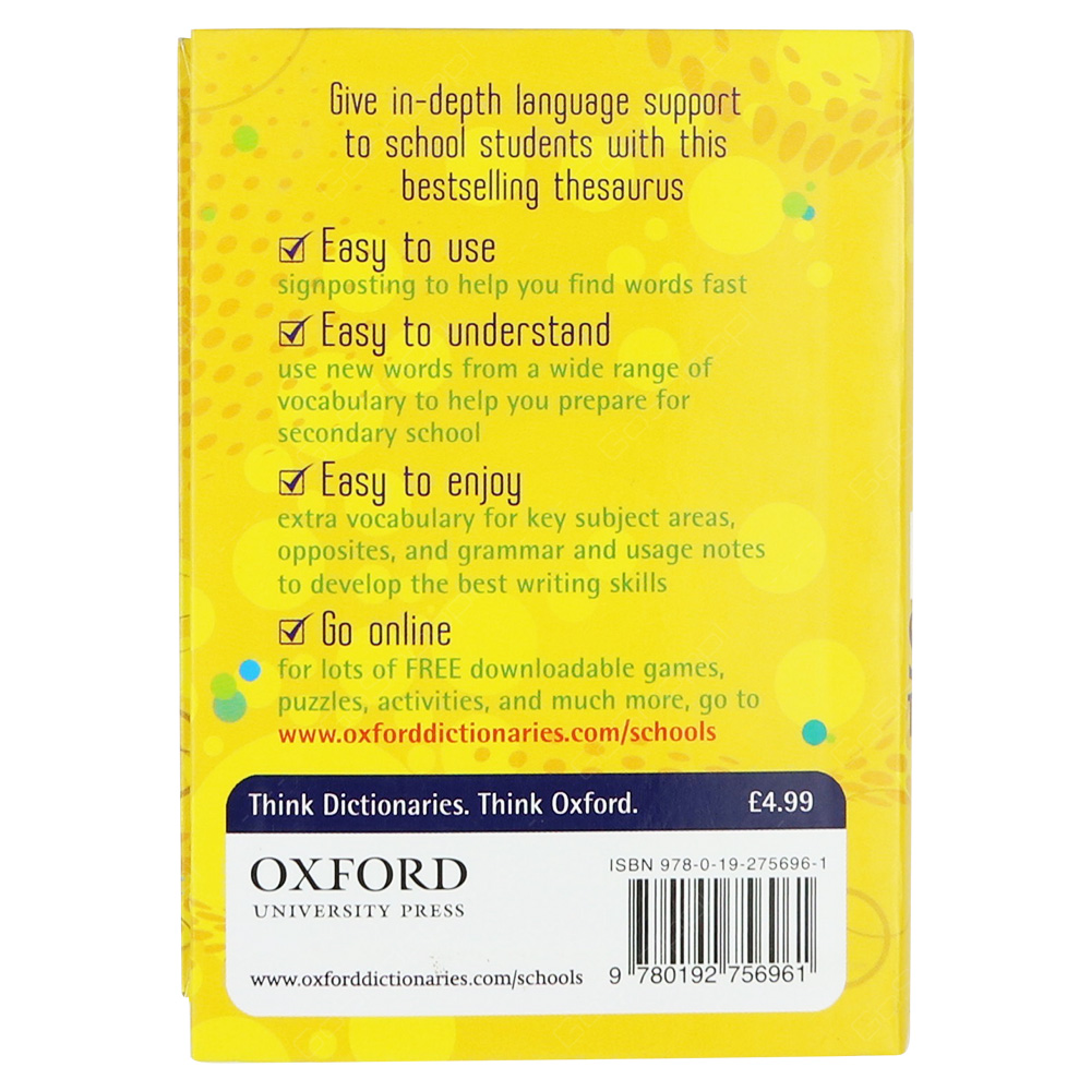 Oxford Mini School Thesaurus