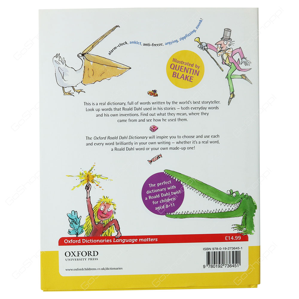 Oxford Roald Dahl Dictionary By Oxford Dictionaries
