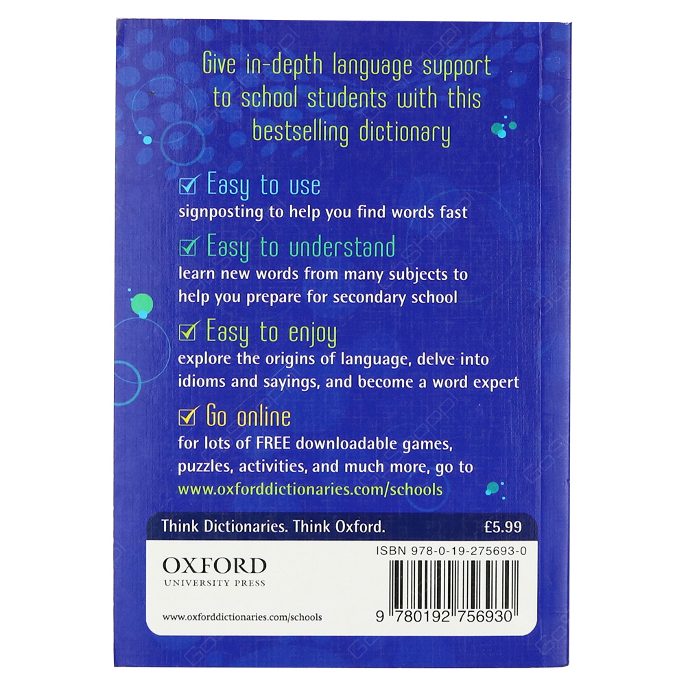 Oxford School Dictionary In Colour New Edition