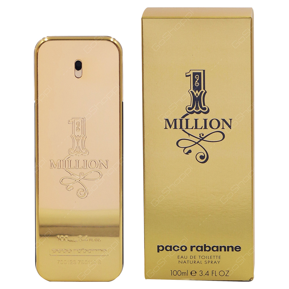 Paco Rabanne 1 Million For Men Eau De Toilette 100ml