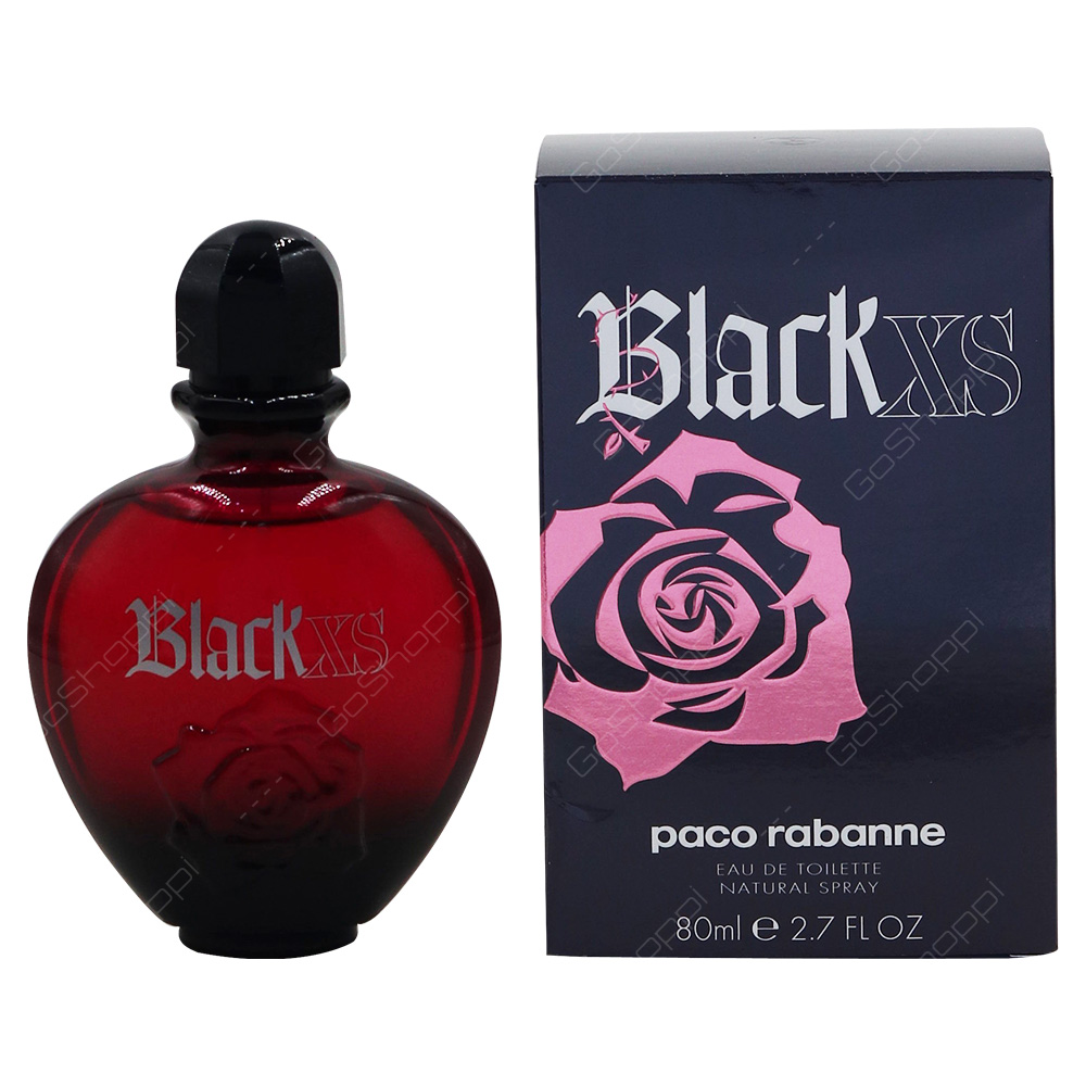 Paco Rabanne Black XS For Women Eau De Toilette 80ml - Buy Online
