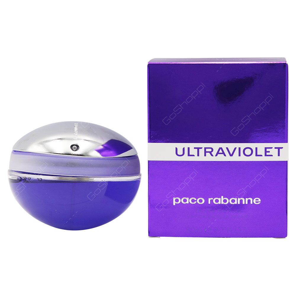 Paco Rabanne Ultraviolet For Women Eau De Parfum 80ml - Buy Online