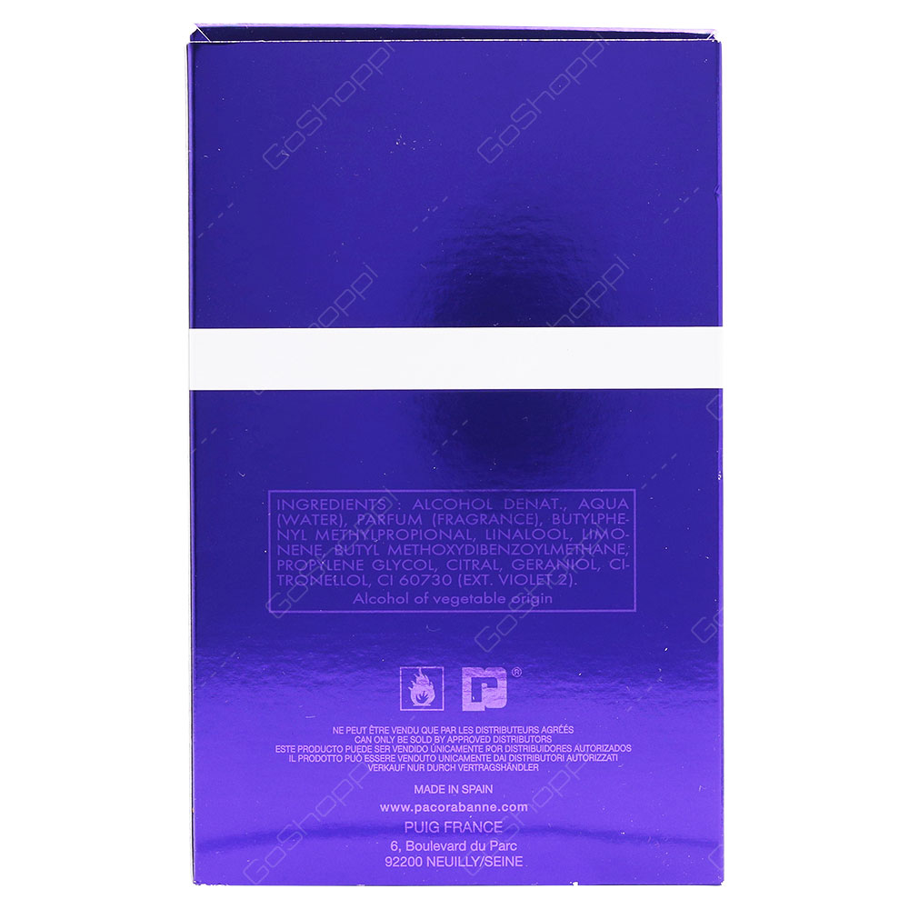 Paco Rabanne Ultraviolet Man Eau De Toilette 100ml