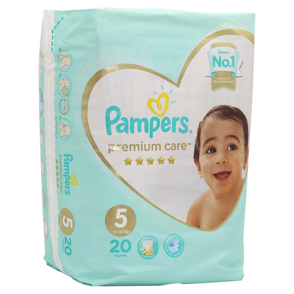Pampers Premium Care 11-16Kg 20Diapers