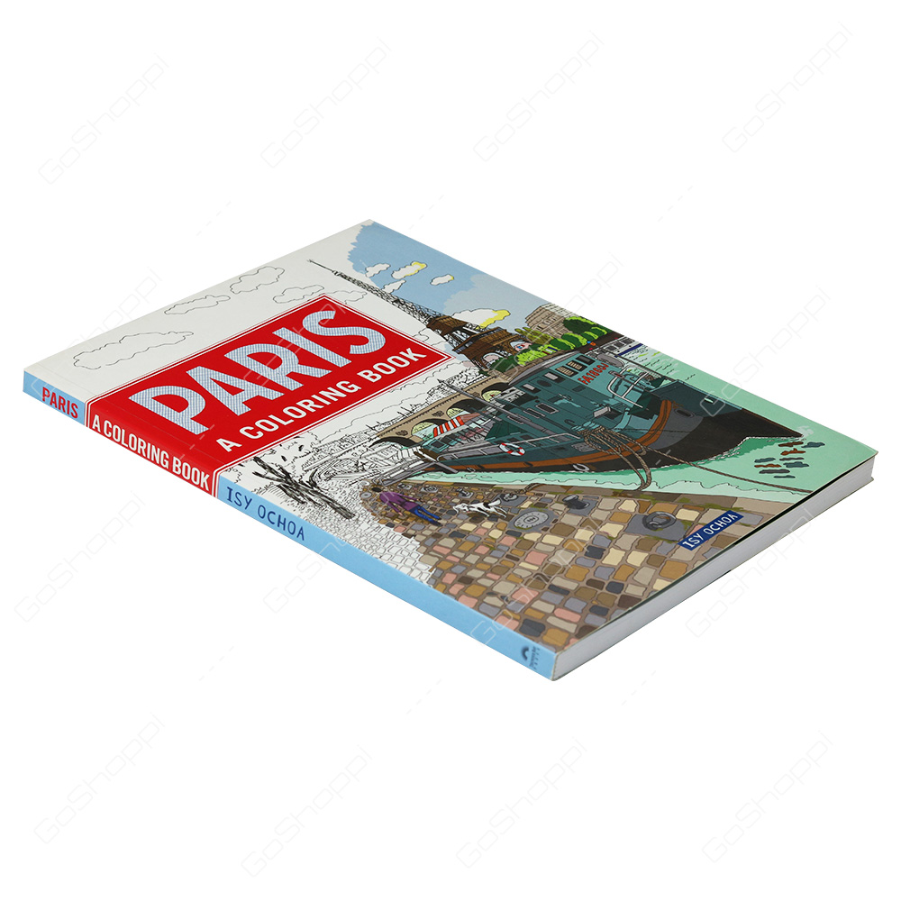 Paris A Coloring Book By Isy Ochoa