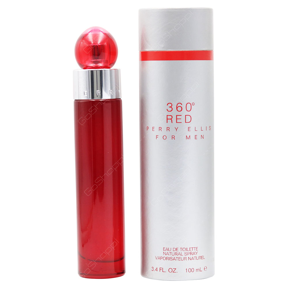 Perry Ellis 360 Red For Men Eau De Toilette 100ml