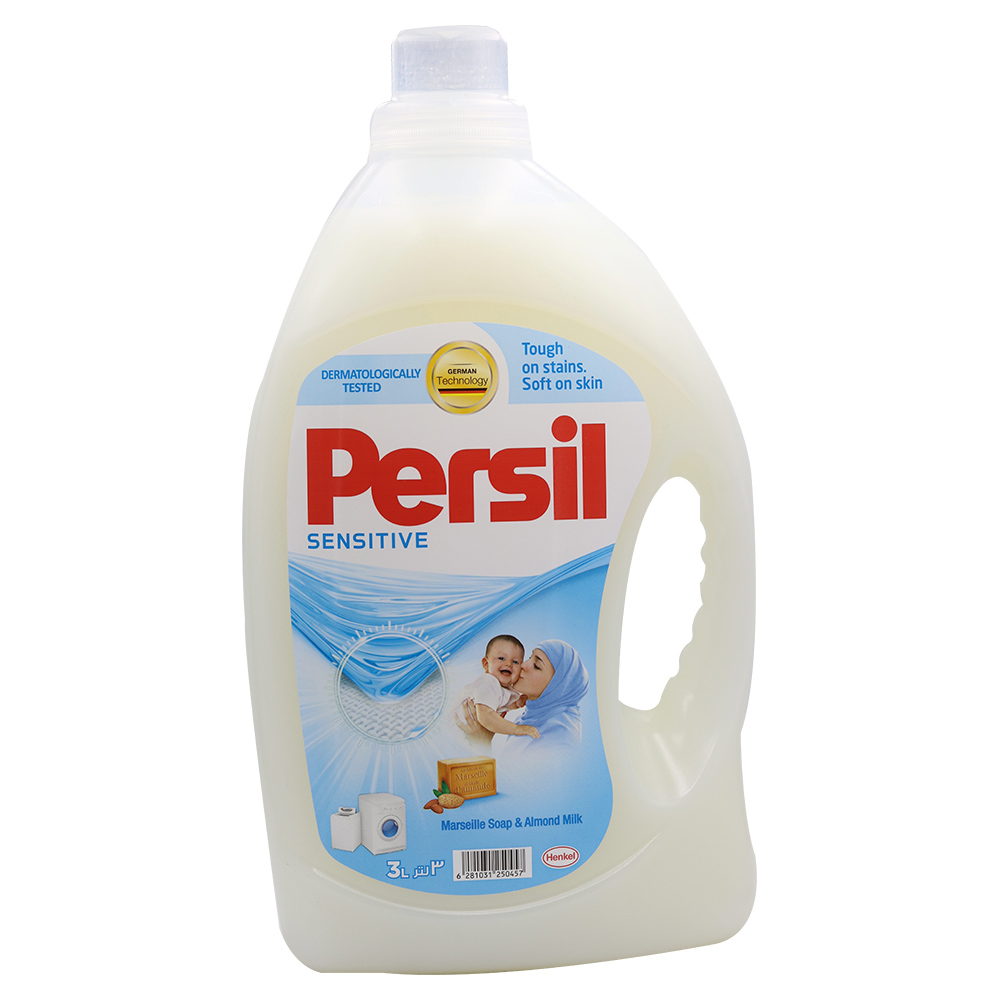 Persil Sensitive Marseille Soap & Almomd Milk 3L