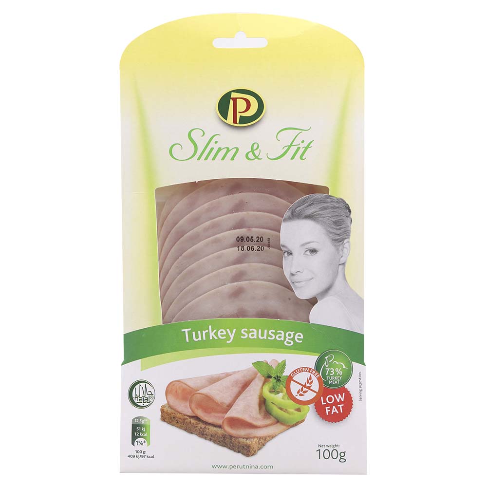 Perutnina Slim & Fit Turkey Sausage 100g