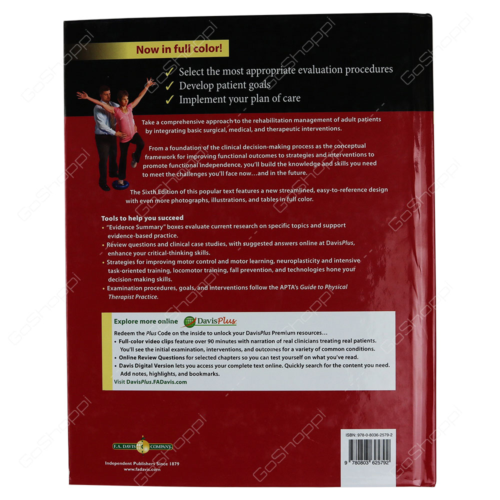 Physical Rehabilitation 6e By Susan B O Sullivan Buy Online