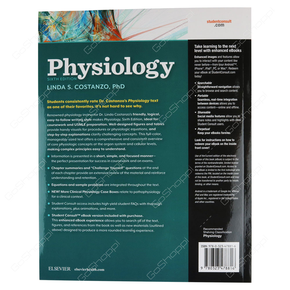 Physiology By Linda S. Costanzo