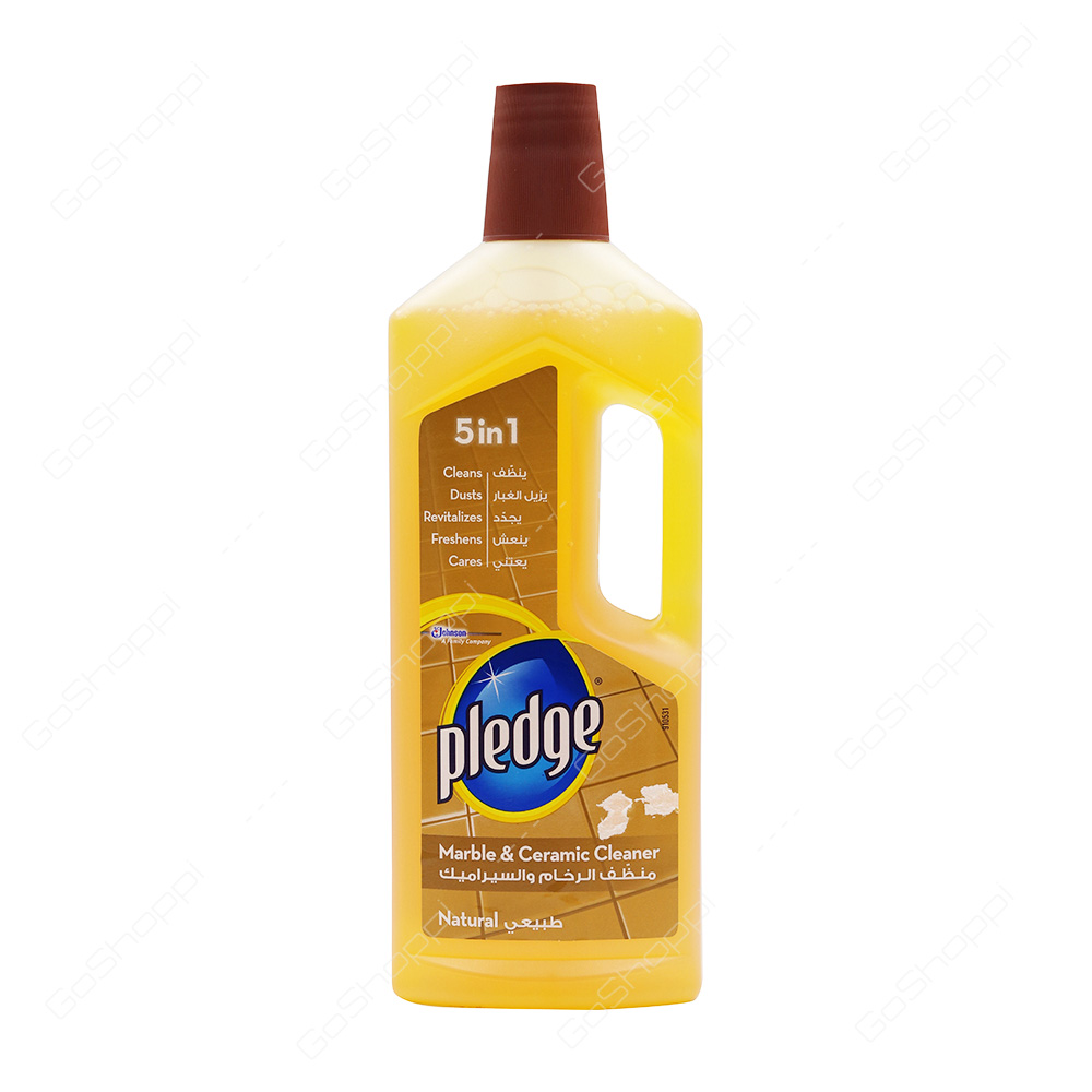 Pledge 5 In 1 Marble And Ceramic Cleaner Natural 750 ml