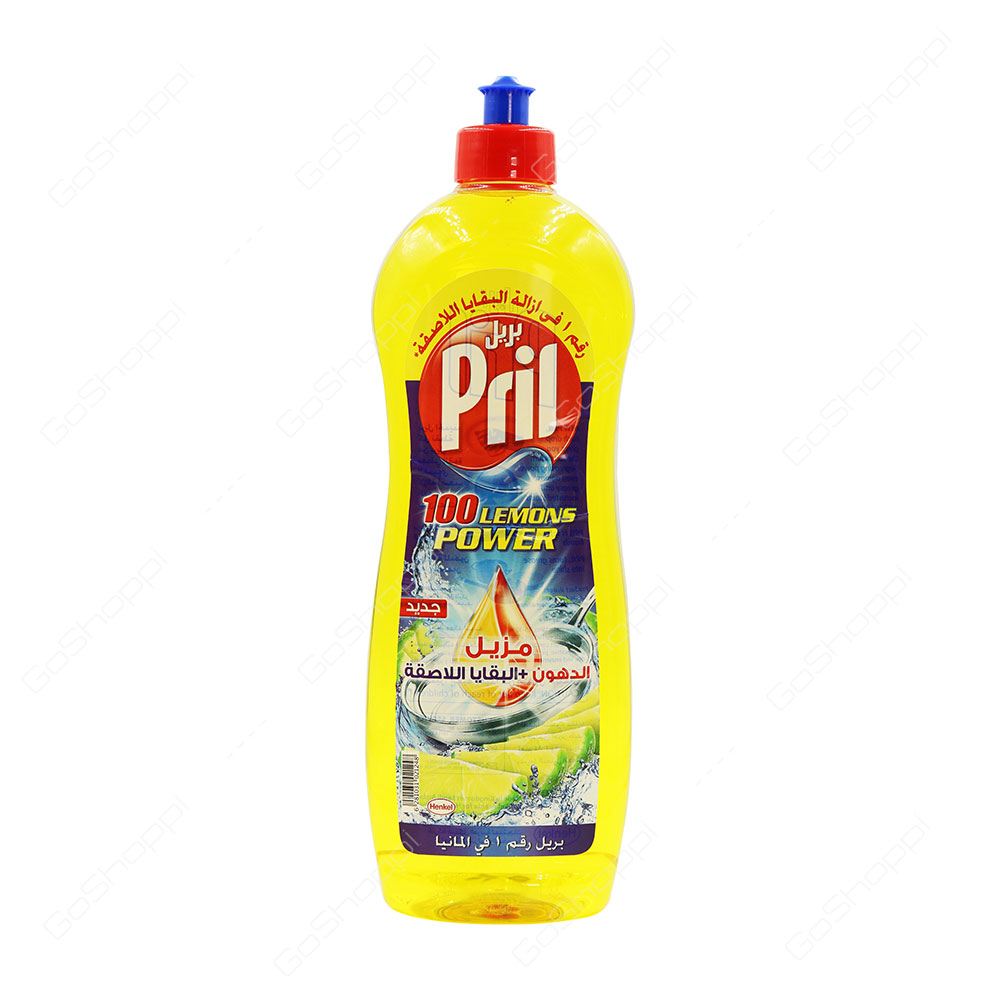 Pril 100 Lemons Power Dishwash Liquid 1 l