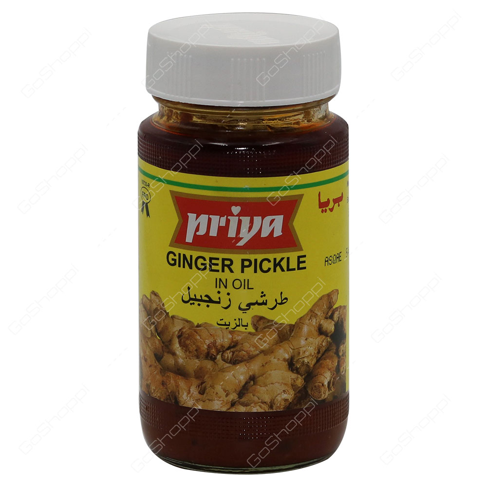 Priya Ginger Pickle In Oil 300 g