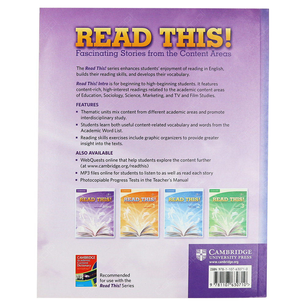Read This - Intro Student