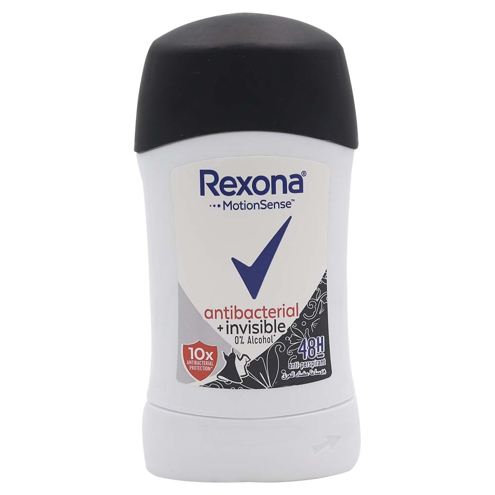 Rexona Antibacterial + Invisible 48H Anti-Perspirant 40g