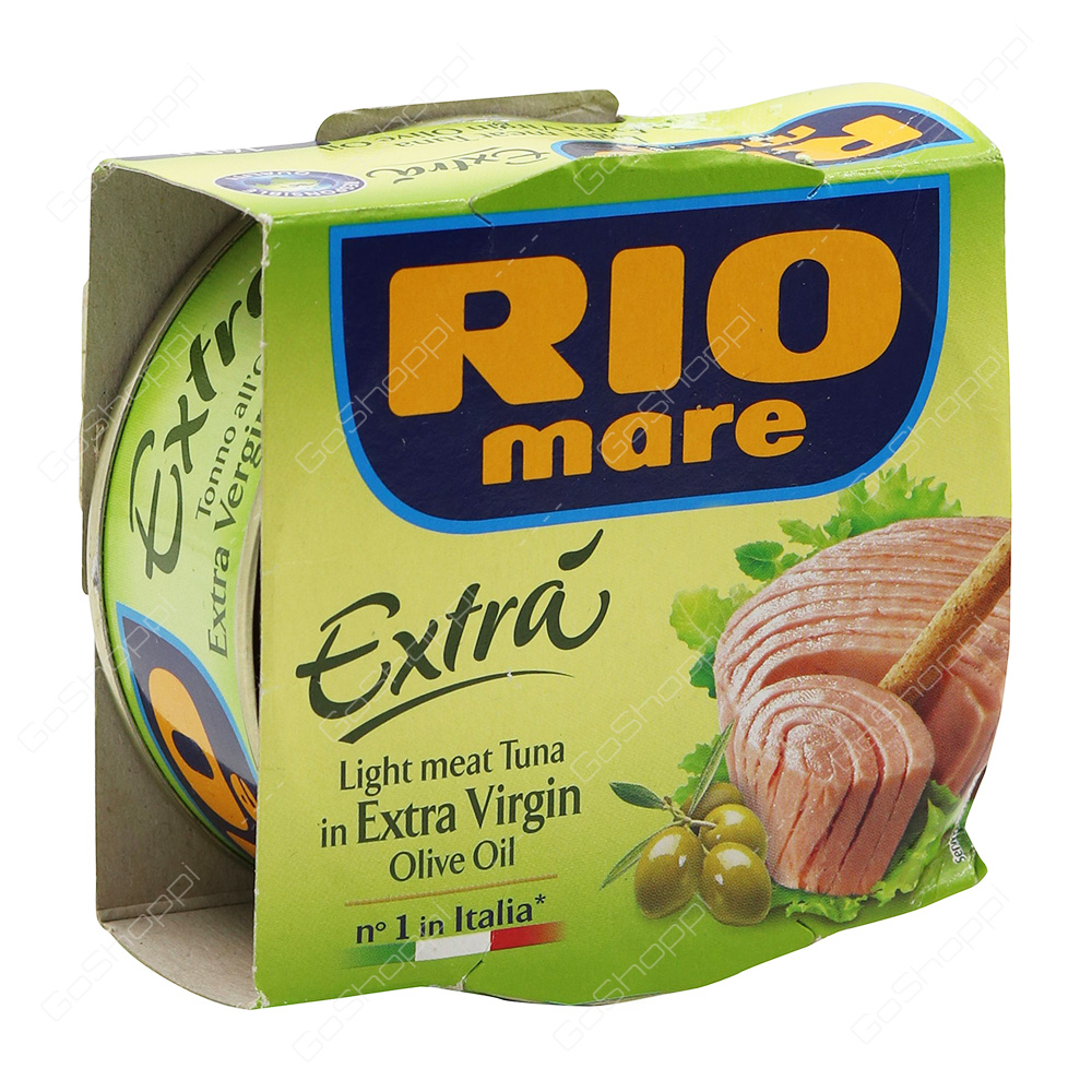 Rio Mare Light Meat Tuna in Extra Virgin Olive Oil 160 g Buy Online
