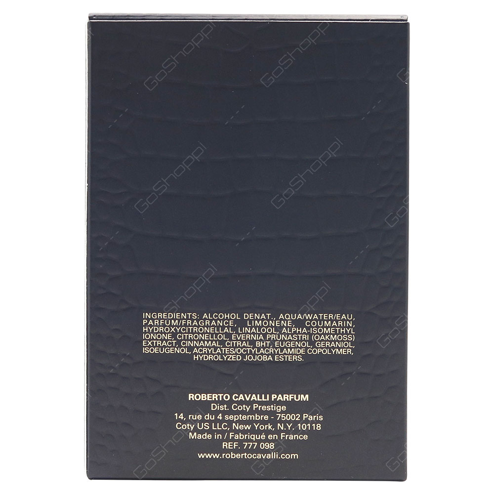 Roberto Cavalli Uomo For Men Eau De Toilette 100ml
