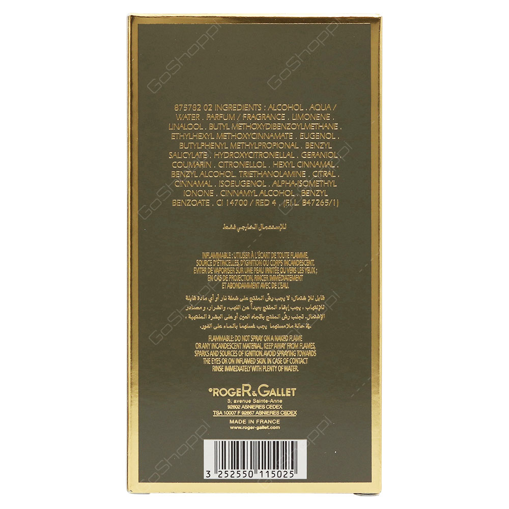 Roger & Gallet Open For Men Eau De Toilette 100ml