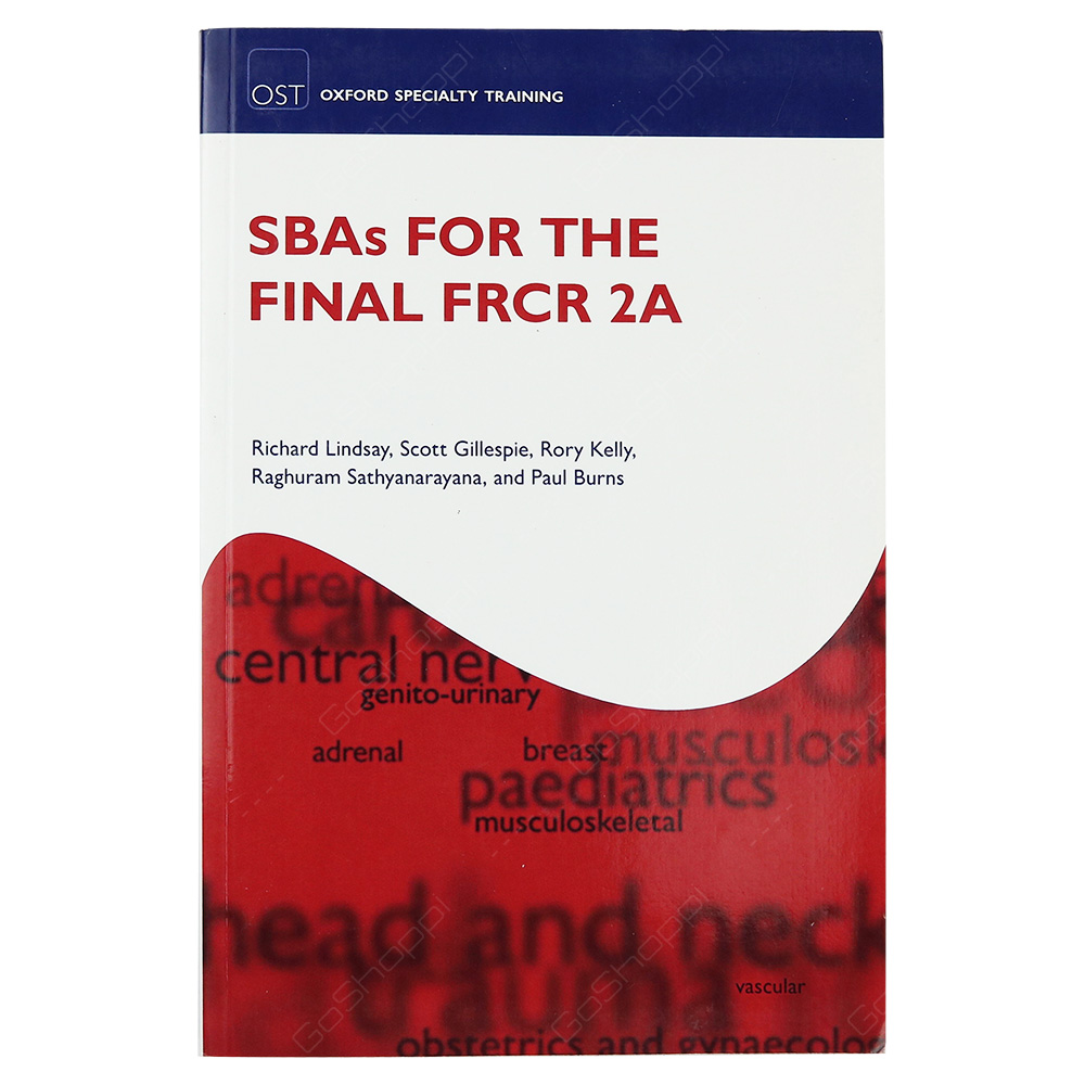 SBAs For The Final FRCR 2A