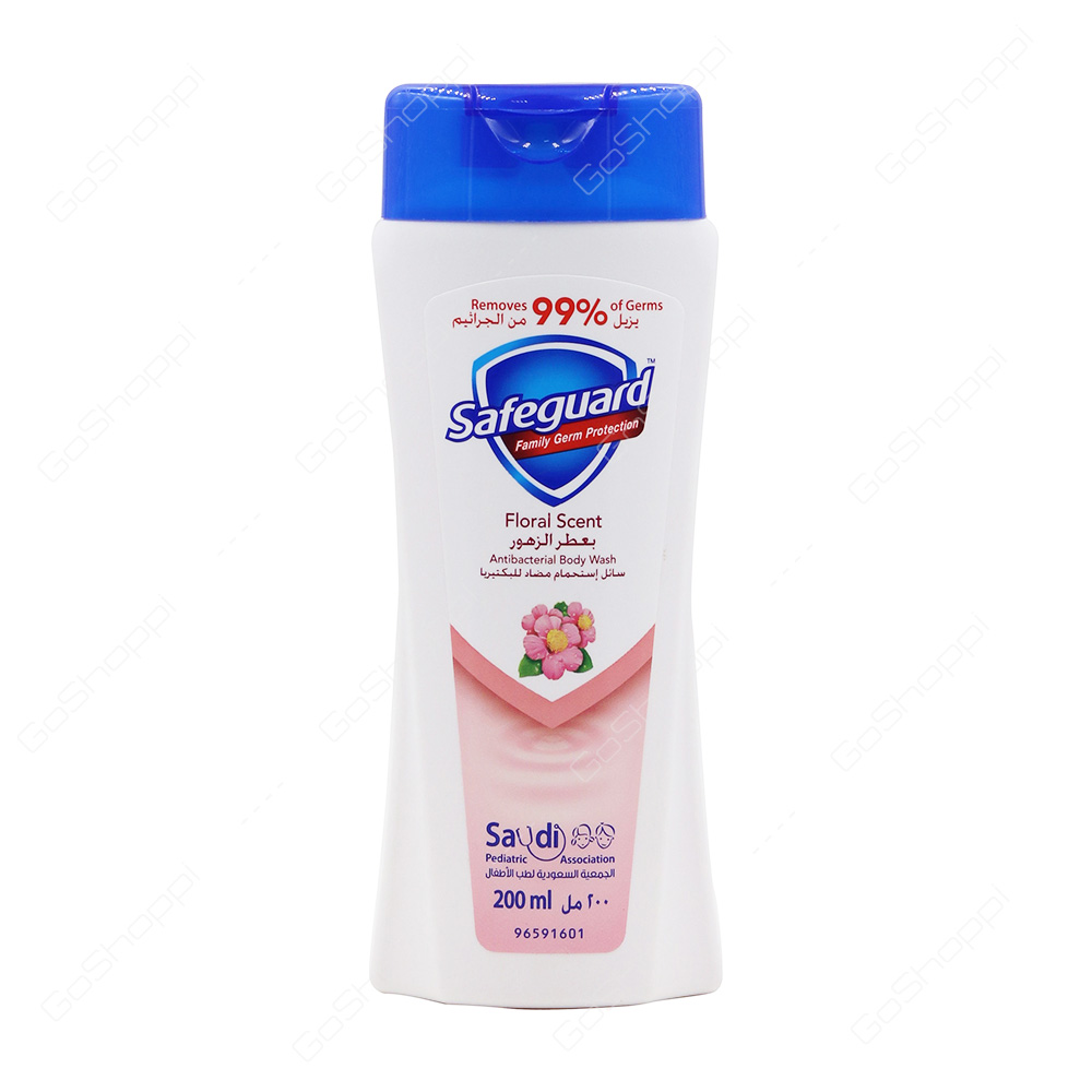 Safeguard Floral Scent Antibacterial Body Wash 200 ml