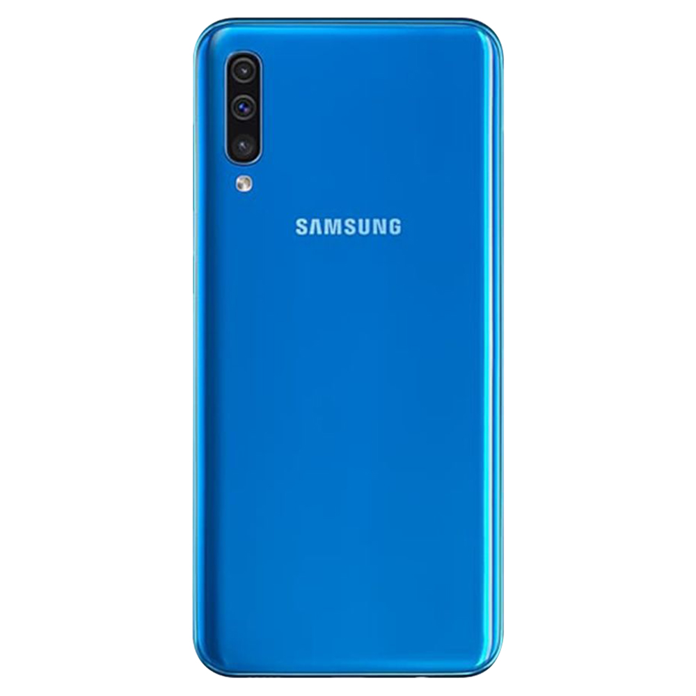 samsung a50 mobile blue colour