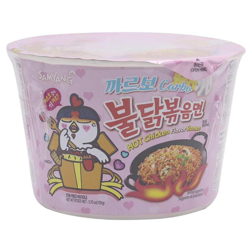 Samyang Carbo Hot Chicken Flavor Ramen 105g