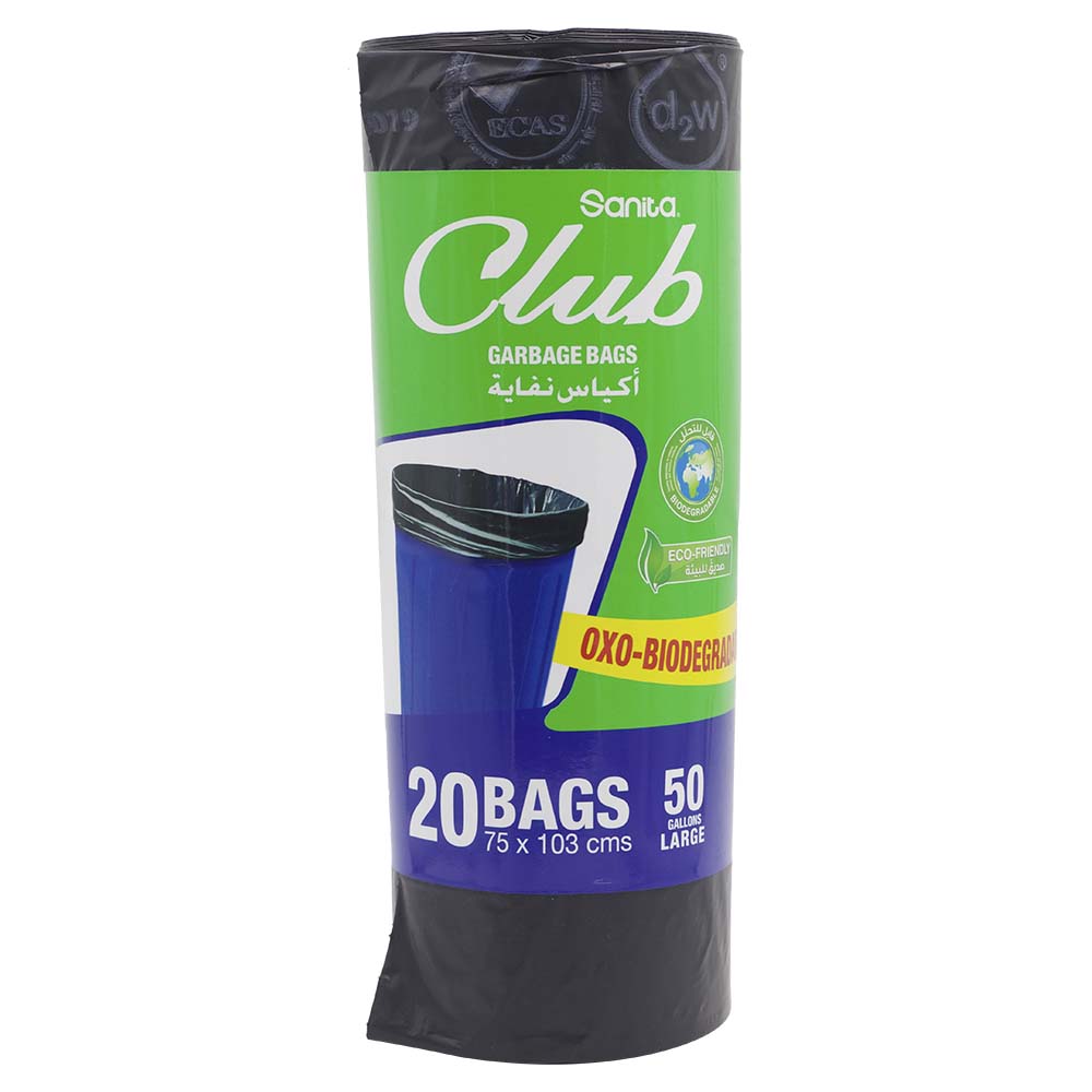 Sanita Club Garbage Bags Large 20bags